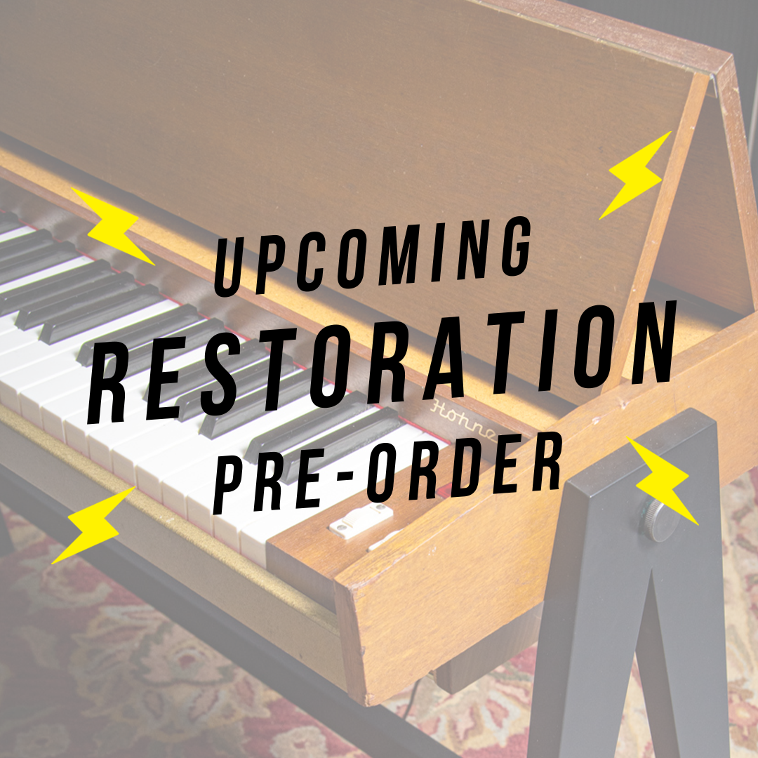 Upcoming restoration pre-order: vintage Hohner Pianet keyboard from Chicago Electric Piano Co.