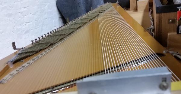 Clavinet Strings and Yarn