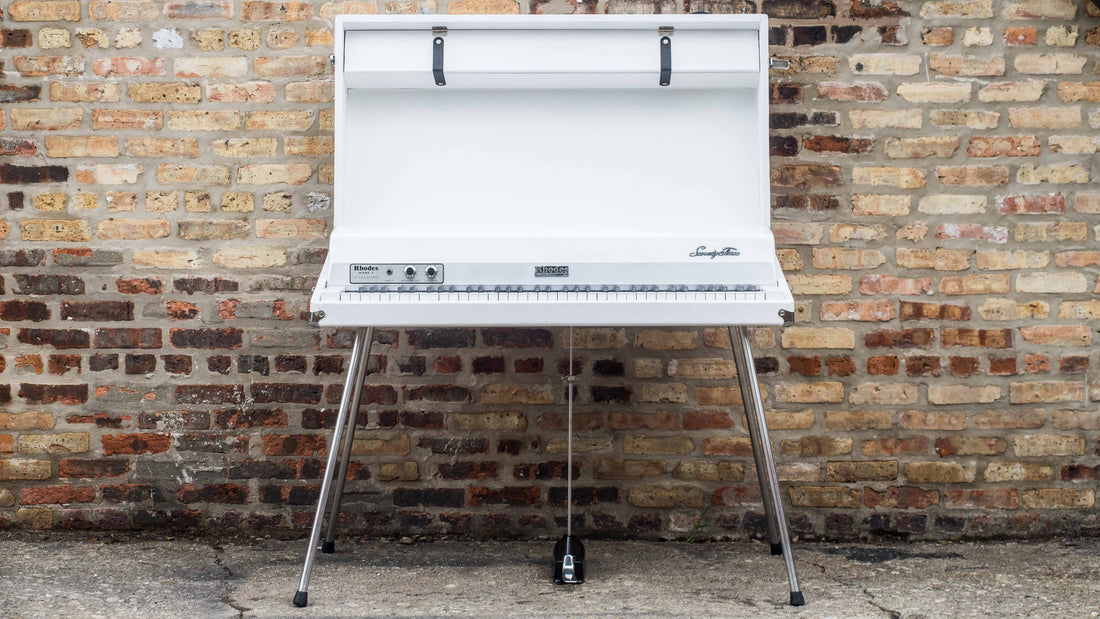 Custom Shop: White Rhodes and Marshall Amp Combo
