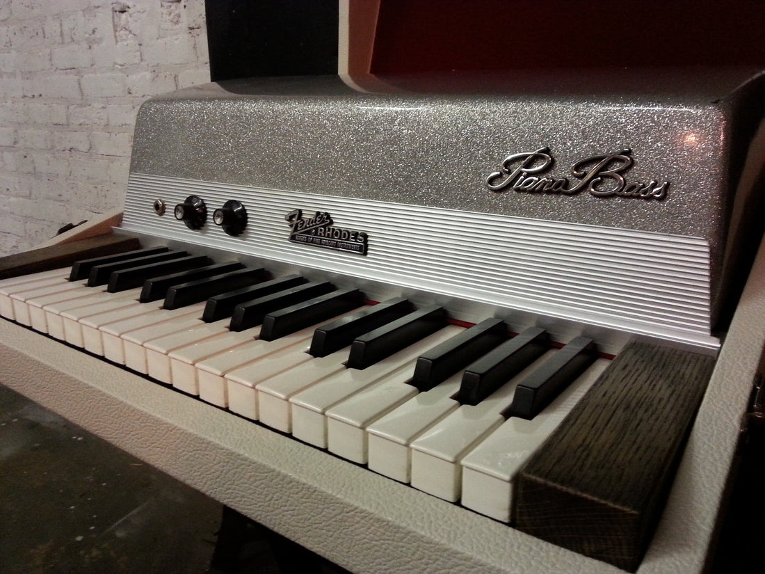 Custom Shop: The Ivory Fender Rhodes Piano Bass