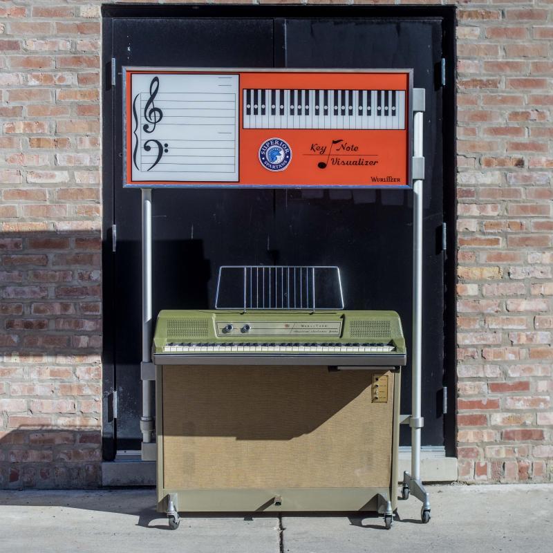 FOR SALE: Wurlitzer 214A with Key Note Visualizer