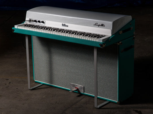 Custom Shop: Teal Fender Rhodes Suitcase 73