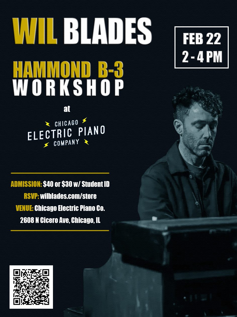Wil Blades Hammond Organ Workshop at CEPCo!