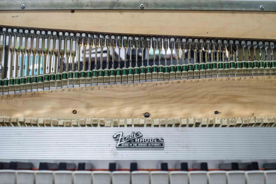 Rare Breed: Green Pickup Fender Rhodes MKI Stage Piano