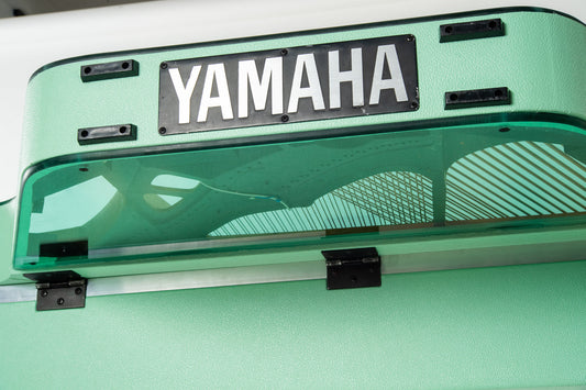 Custom Shop: Plexiglass Yamaha CP-70 "Coke Bottle Green"