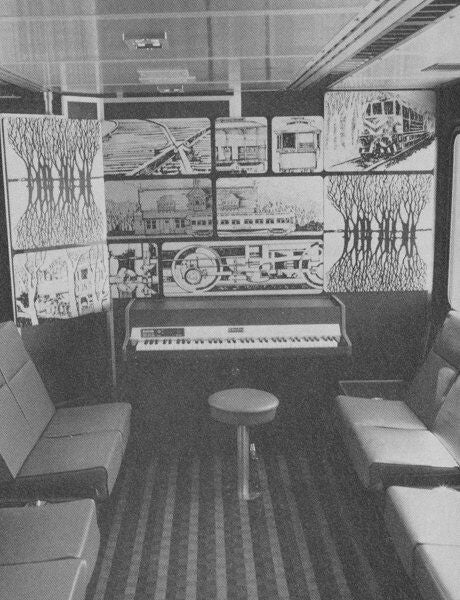 The Amtrak Rhodes and The Boeing Lounge Piano