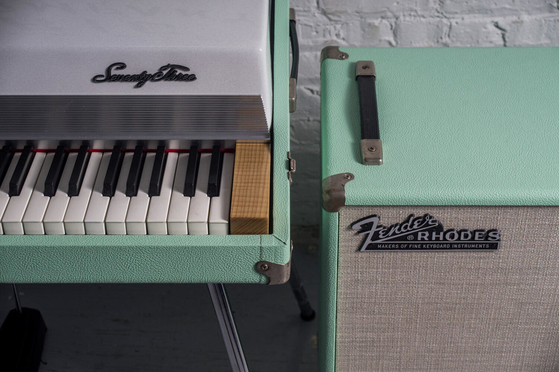 Custom Shop: 'Sea Foam' Fender Rhodes Mark I Stage 73 Satellite