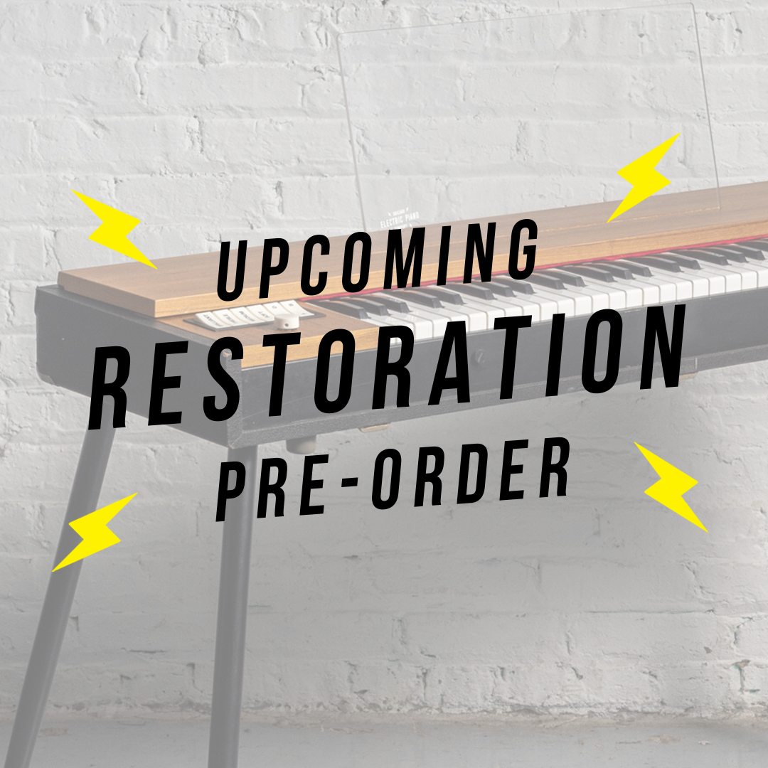 Upcoming restoration pre-order: vintage Hohner Clavinet keyboard from Chicago Electric Piano Co.