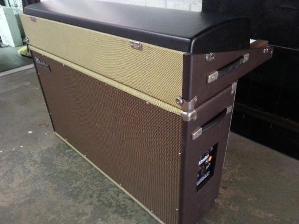 Rhodes Tweed Two Tone Back Angle